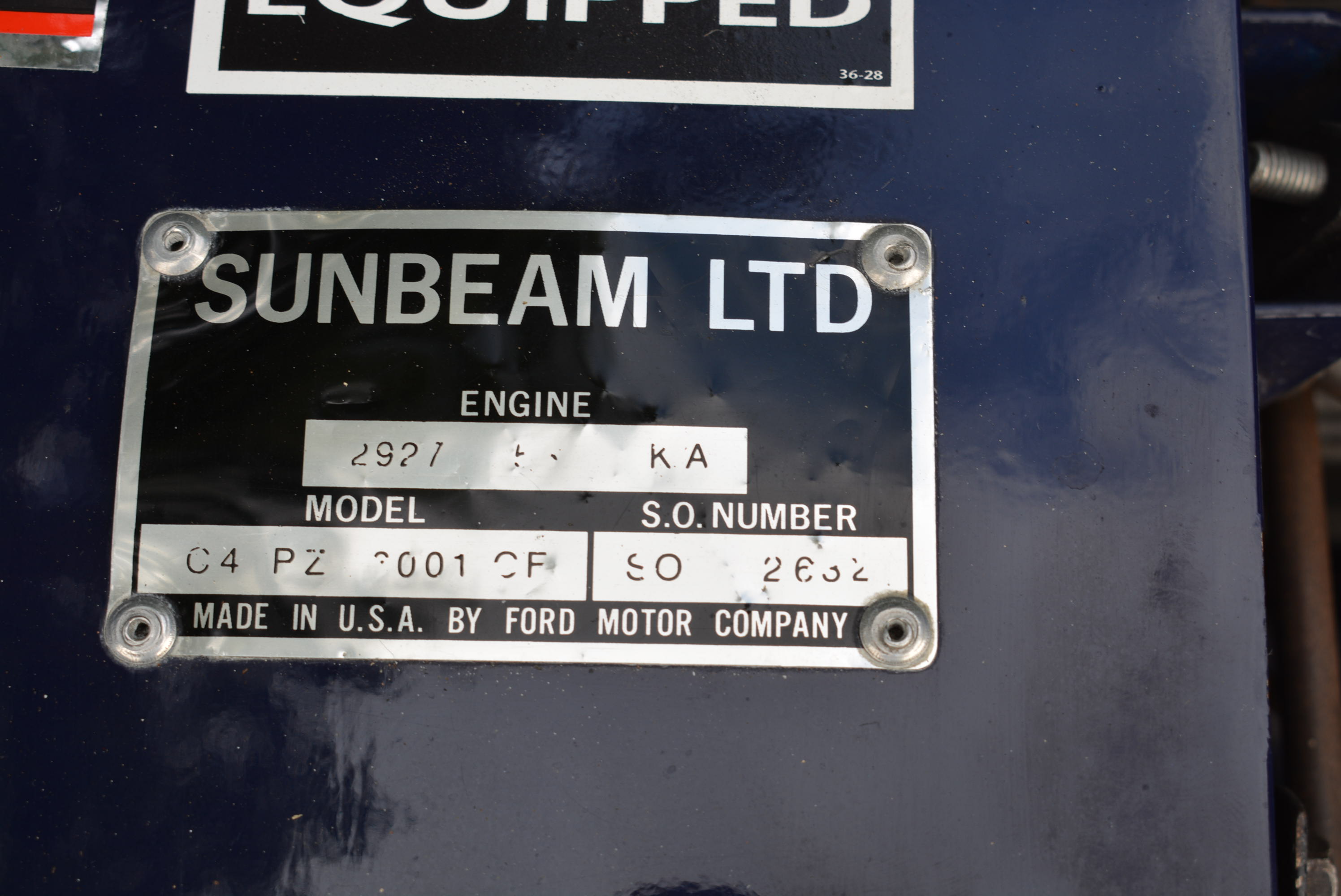 Sunbeam Tiger Mk1