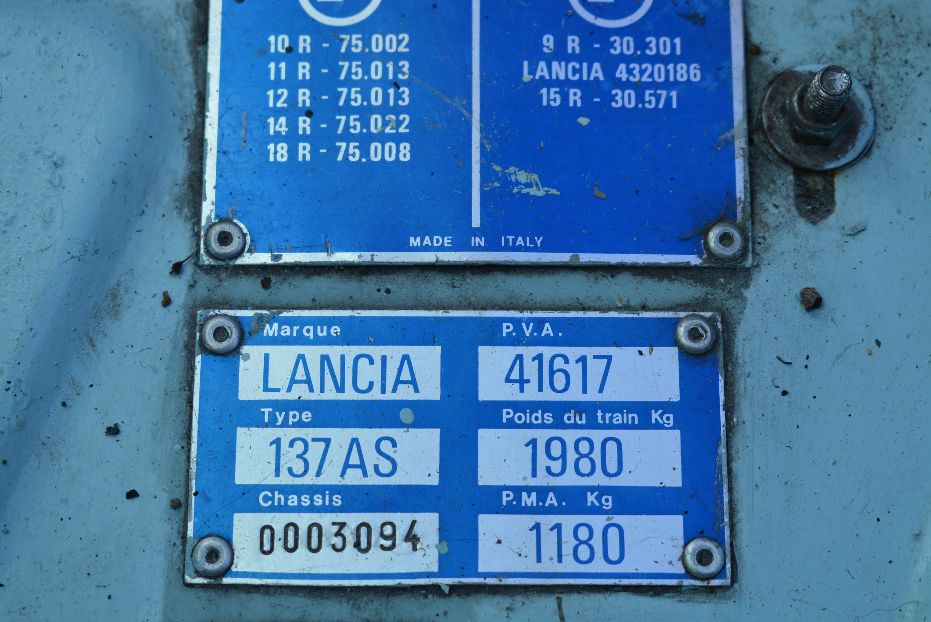 Lancia  Beta Montecarlo Series 1