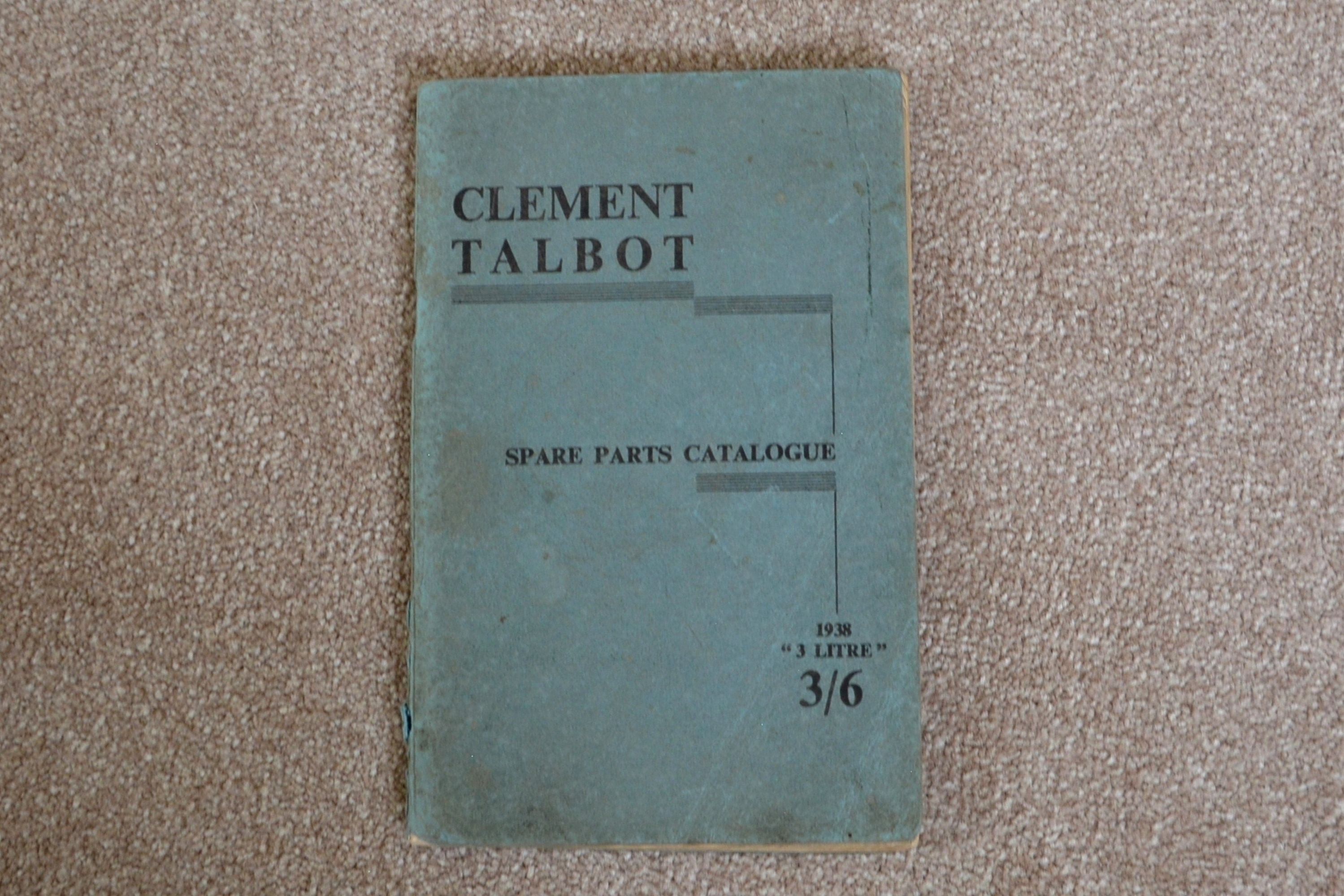 Talbot 3-Litre Sports Saloon
