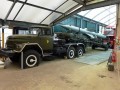 Zil 131 with Gaz Surface-to-Air Missile Transporter and SA-2 Missile
