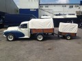 Morris Minor Pick-up and Trailer